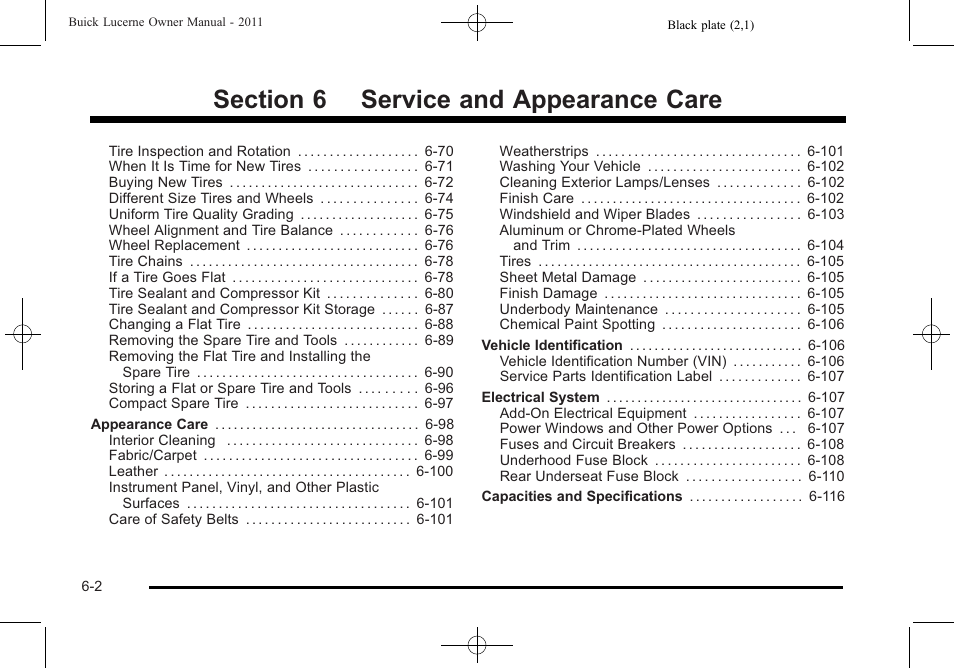 Buick 2011 Lucerne User Manual | Page 288 / 450