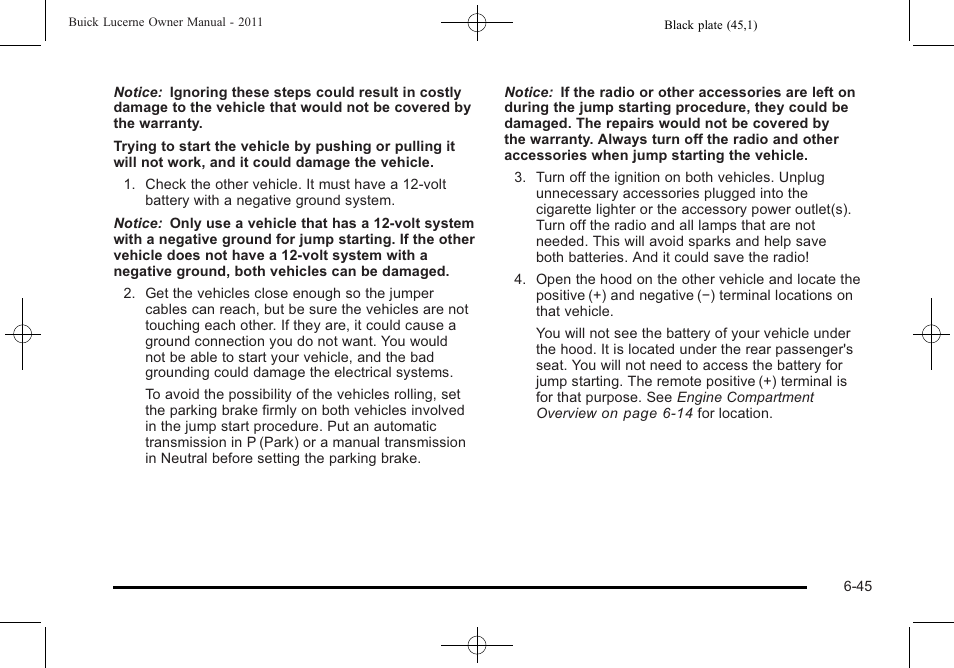 Buick 2011 Lucerne User Manual | Page 331 / 450