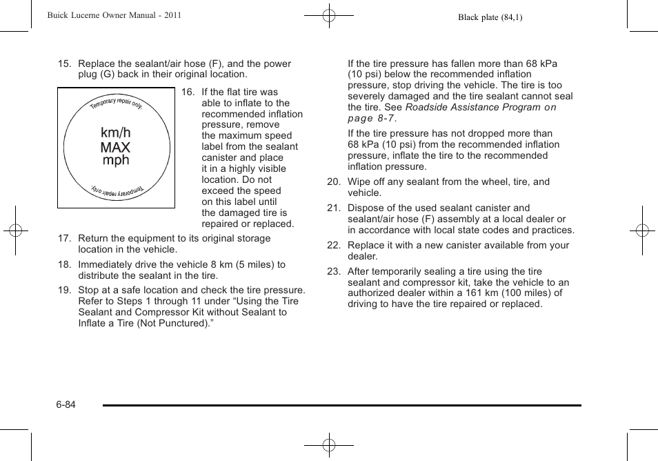 Buick 2011 Lucerne User Manual | Page 370 / 450
