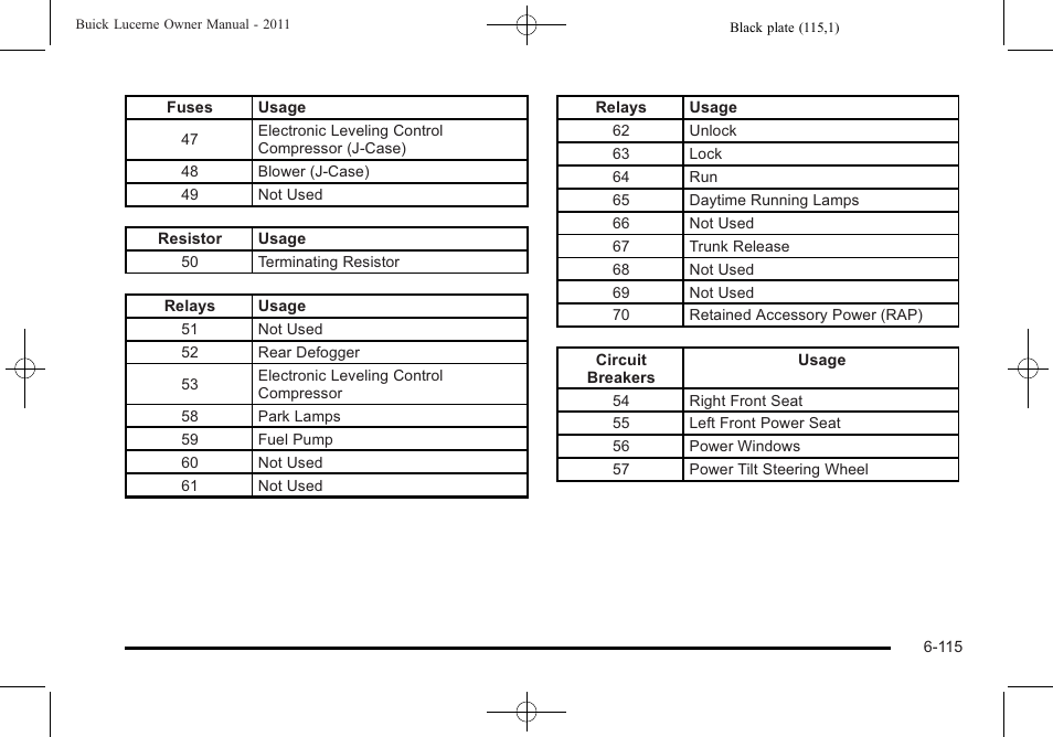 Buick 2011 Lucerne User Manual | Page 401 / 450