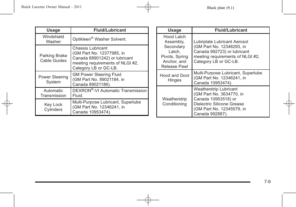 Buick 2011 Lucerne User Manual | Page 413 / 450