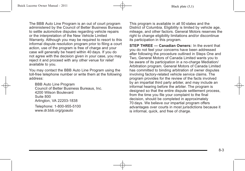 Buick 2011 Lucerne User Manual | Page 421 / 450