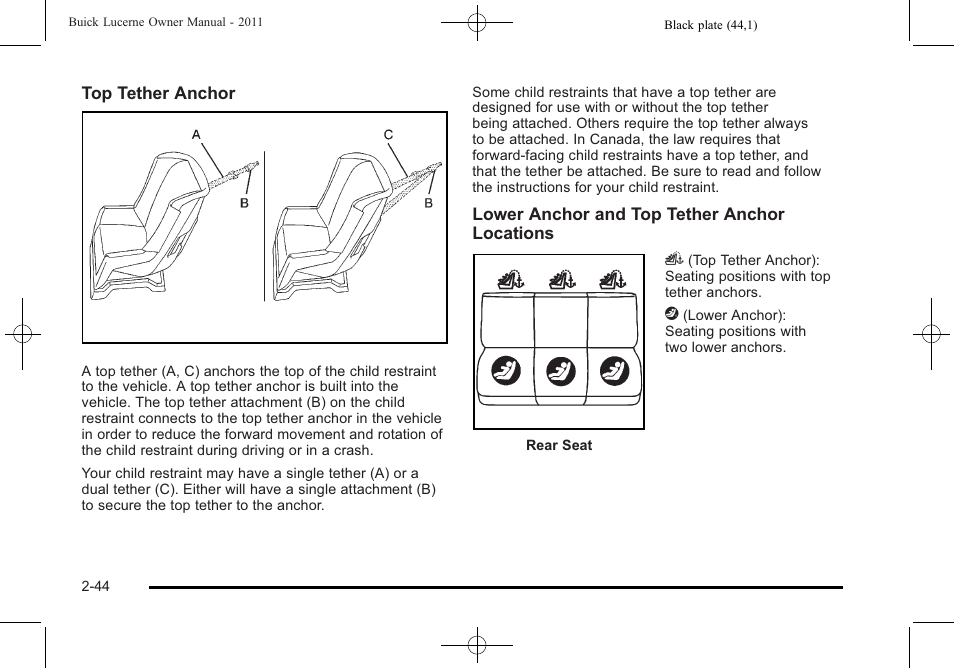 Buick 2011 Lucerne User Manual | Page 76 / 450