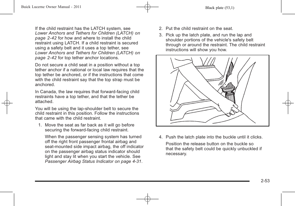 Buick 2011 Lucerne User Manual | Page 85 / 450