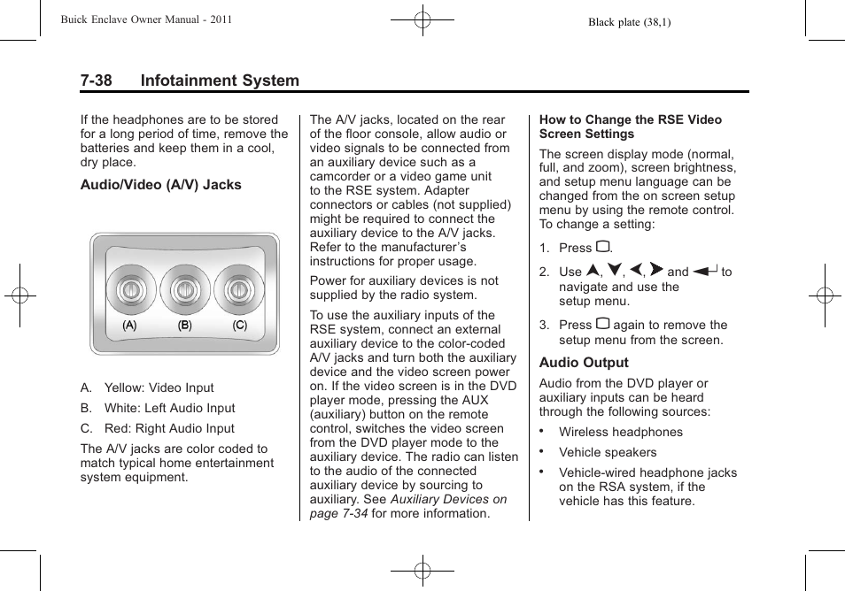 Buick 2011 Enclave User Manual | Page 214 / 434