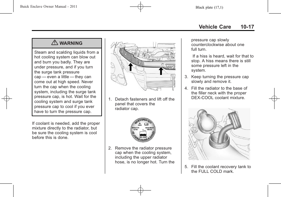 Buick 2011 Enclave User Manual | Page 309 / 434