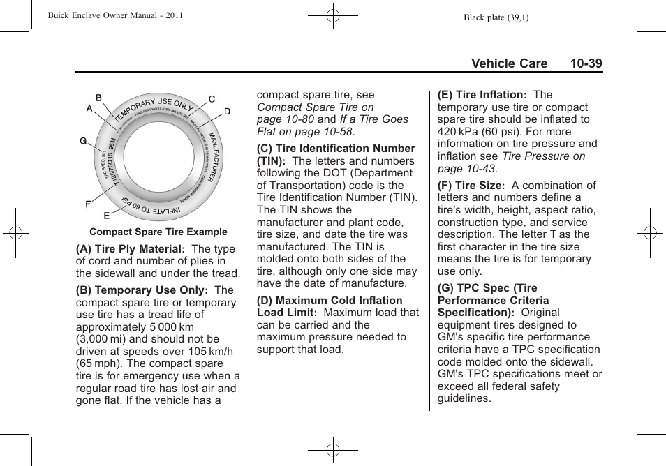 Buick 2011 Enclave User Manual | Page 331 / 434
