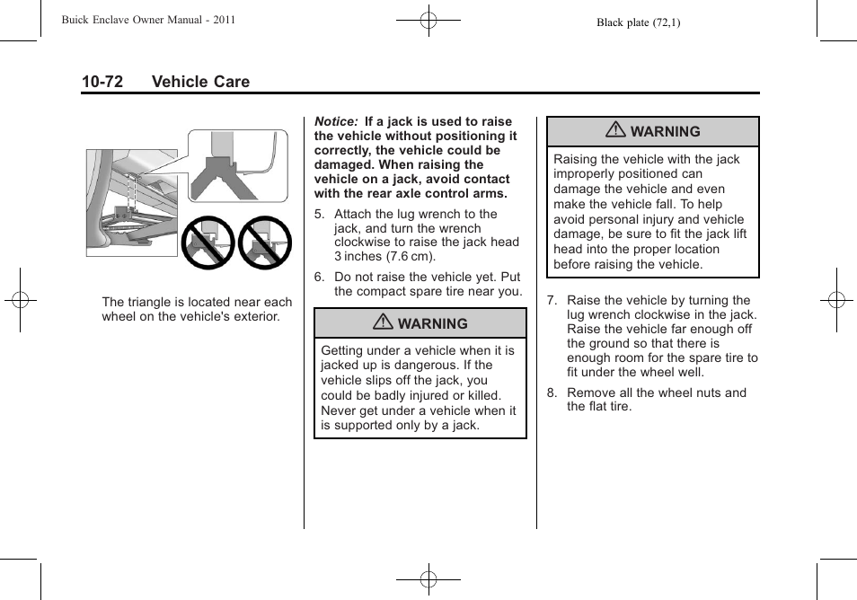 Buick 2011 Enclave User Manual | Page 364 / 434