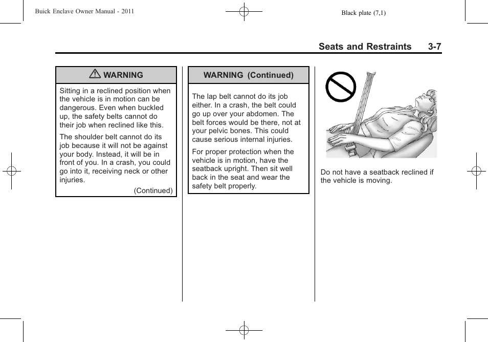 Buick 2011 Enclave User Manual | Page 57 / 434