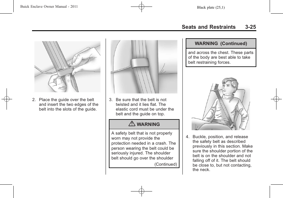 Buick 2011 Enclave User Manual | Page 75 / 434