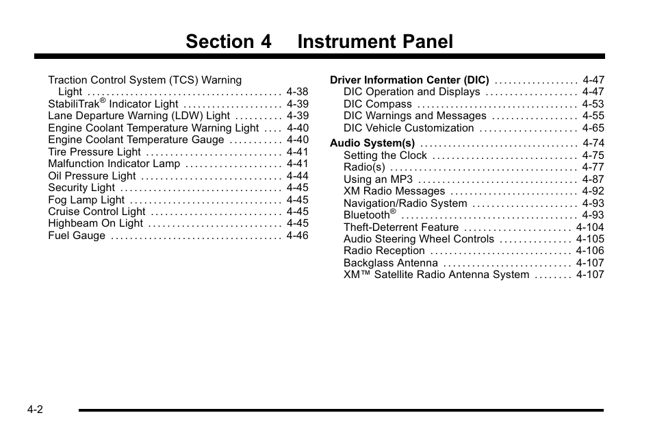 Buick 2010 Lucerne User Manual | Page 162 / 474