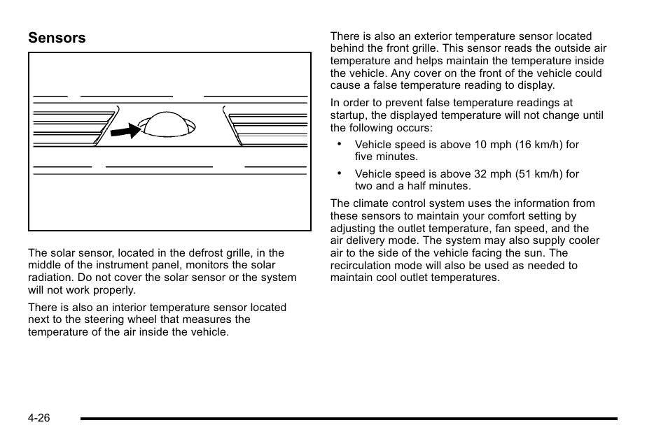 Sensors | Buick 2010 Lucerne User Manual | Page 186 / 474