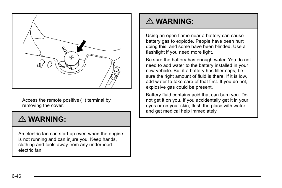 Warning | Buick 2010 Lucerne User Manual | Page 348 / 474