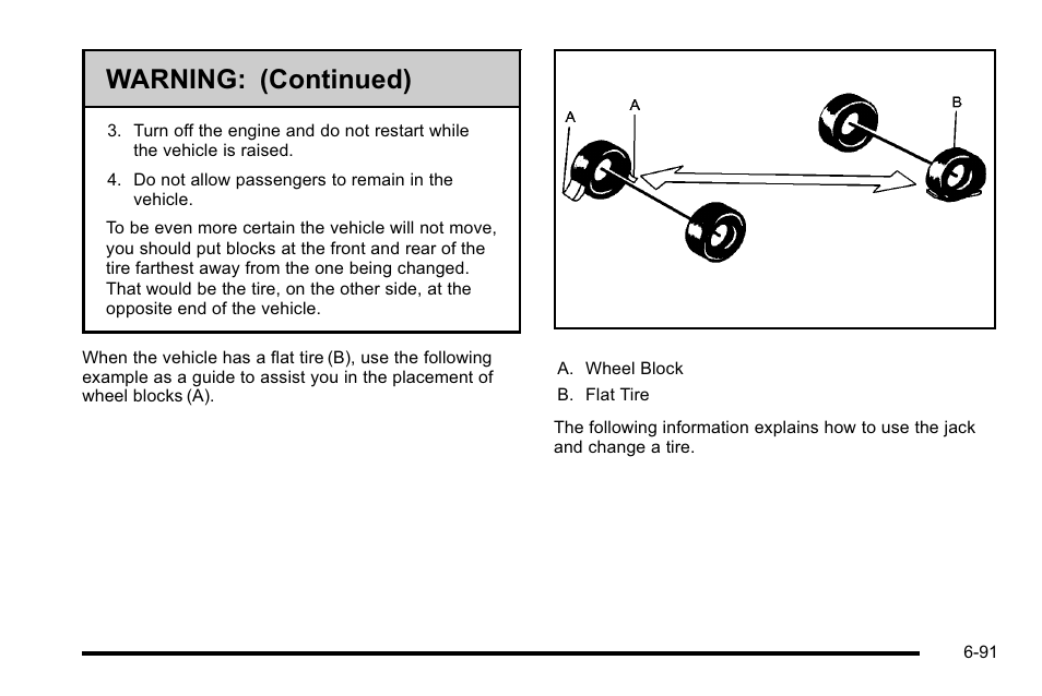 Warning: (continued) | Buick 2010 Lucerne User Manual | Page 393 / 474