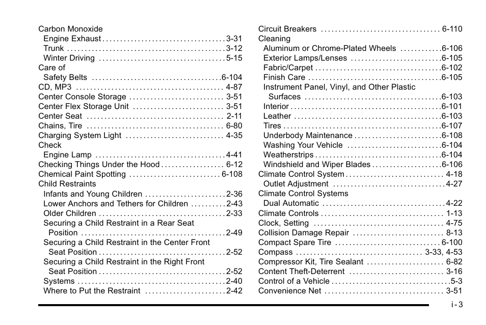 Buick 2010 Lucerne User Manual | Page 461 / 474