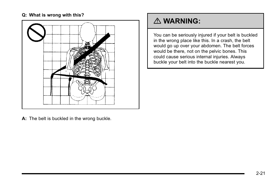 Warning | Buick 2010 Lucerne User Manual | Page 53 / 474