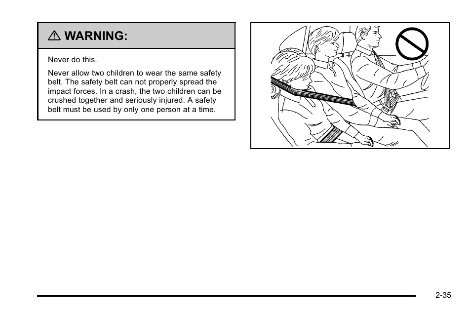 Warning | Buick 2010 Lucerne User Manual | Page 67 / 474