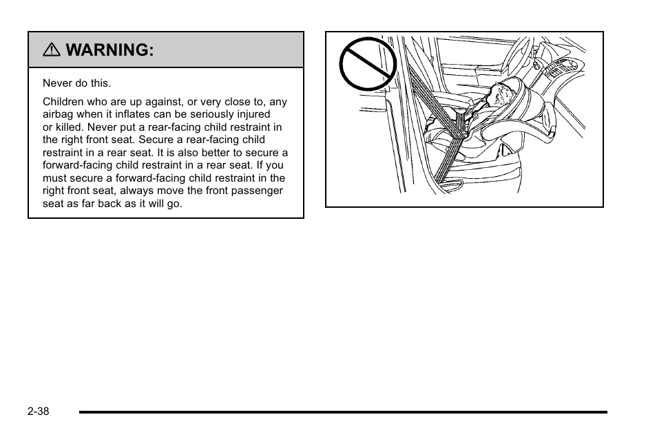 Warning | Buick 2010 Lucerne User Manual | Page 70 / 474