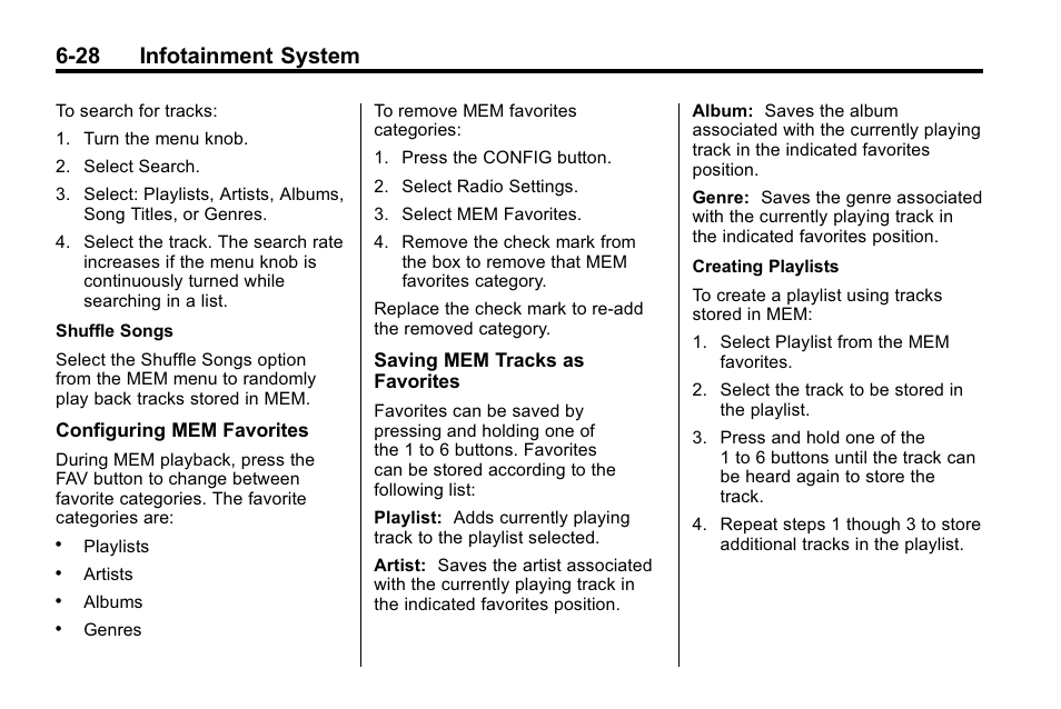 28 infotainment system | Buick 2010 Lacrosse User Manual | Page 172 / 418