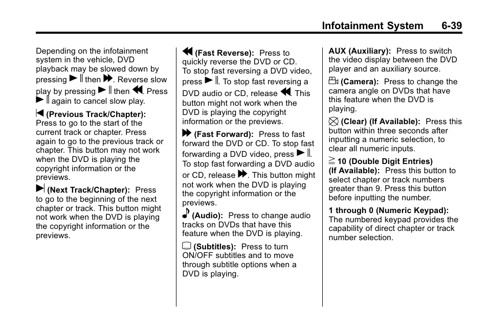 Buick 2010 Lacrosse User Manual | Page 183 / 418