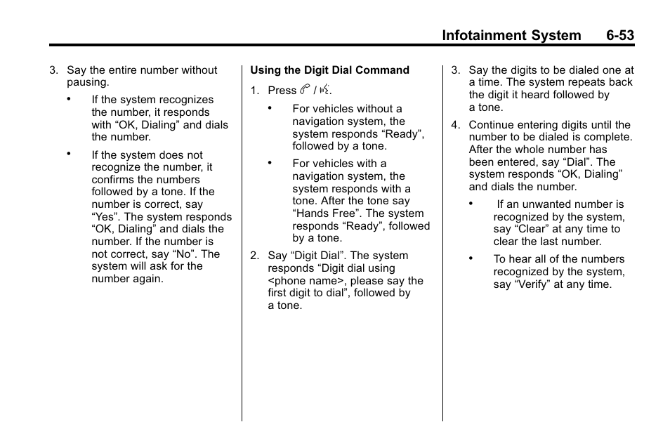 Infotainment system 6-53 | Buick 2010 Lacrosse User Manual | Page 197 / 418