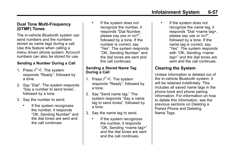 Infotainment system 6-57 | Buick 2010 Lacrosse User Manual | Page 201 / 418
