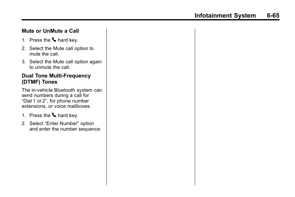Infotainment system 6-65 | Buick 2010 Lacrosse User Manual | Page 209 / 418