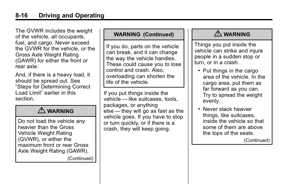 Buick 2010 Lacrosse User Manual | Page 236 / 418