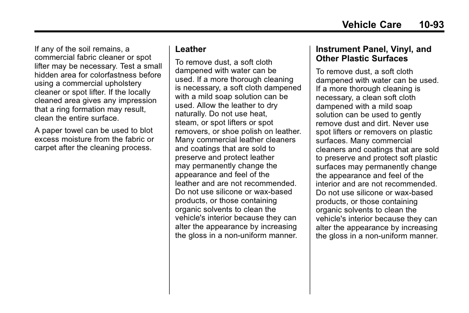 Buick 2010 Enclave User Manual | Page 395 / 440