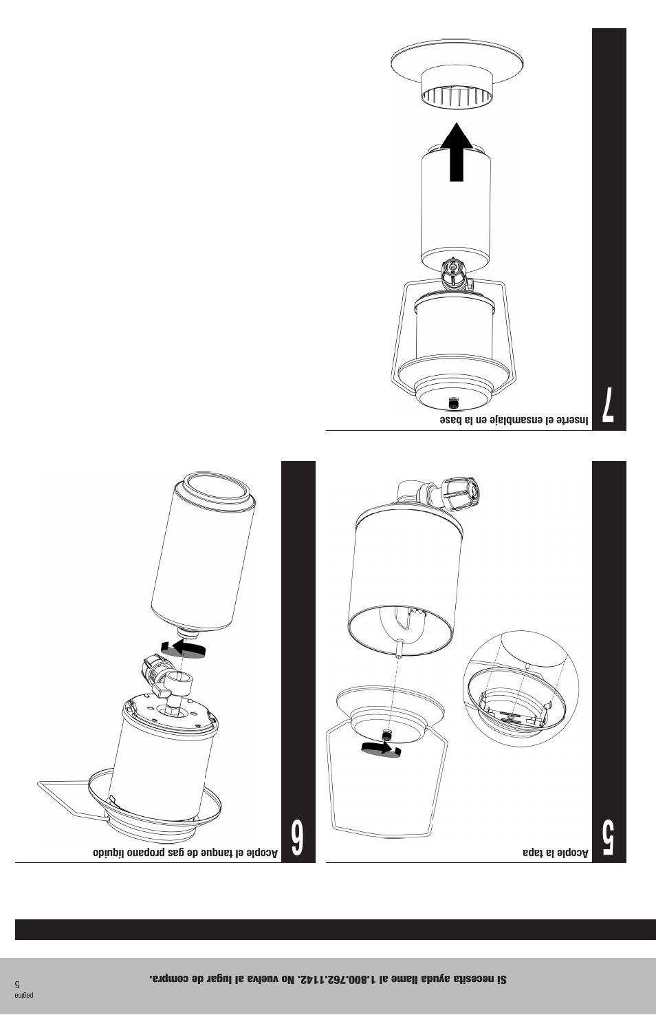 Blue Rhino GLL800W User Manual | Page 12 / 16