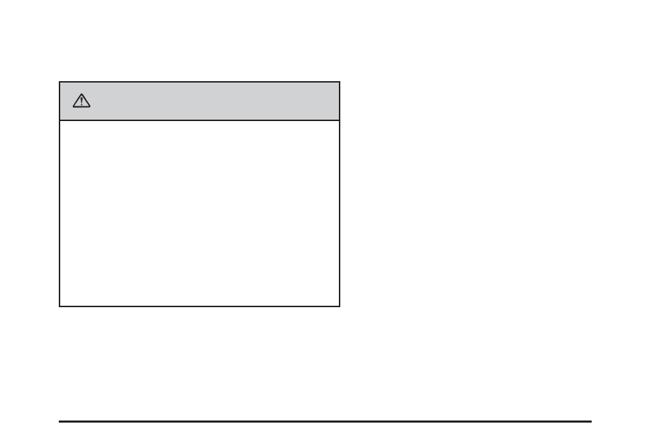 Caution | Buick 2009 Lucerne User Manual | Page 109 / 442