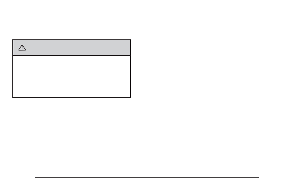 Caution | Buick 2009 Lucerne User Manual | Page 110 / 442