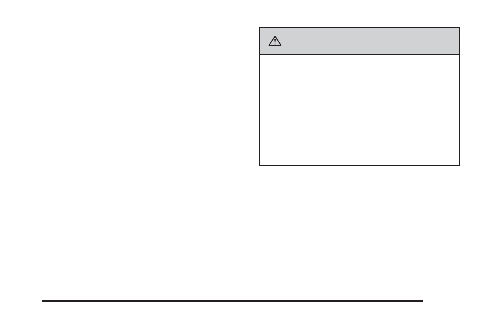 Caution | Buick 2009 Lucerne User Manual | Page 125 / 442