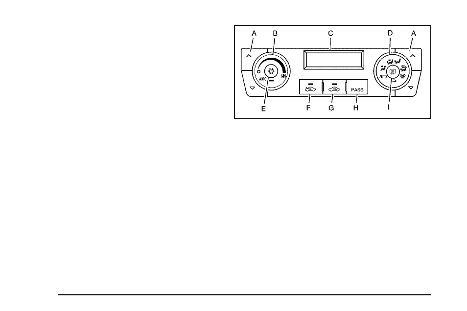 Dual automatic climate control system, Dual automatic climate control system -26, Dual | Automatic climate control system | Buick 2009 Lucerne User Manual | Page 166 / 442