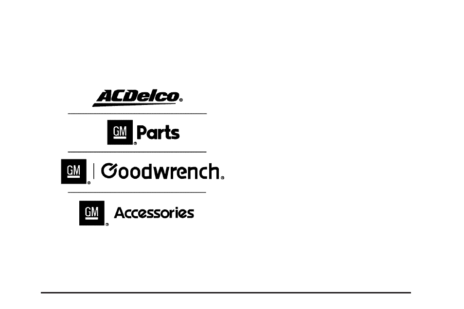 Service, Accessories and modifications, Service -3 | Accessories and modifications -3 | Buick 2009 Lucerne User Manual | Page 287 / 442