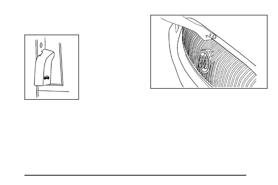 Hood release, Hood release -13 | Buick 2009 Lucerne User Manual | Page 297 / 442