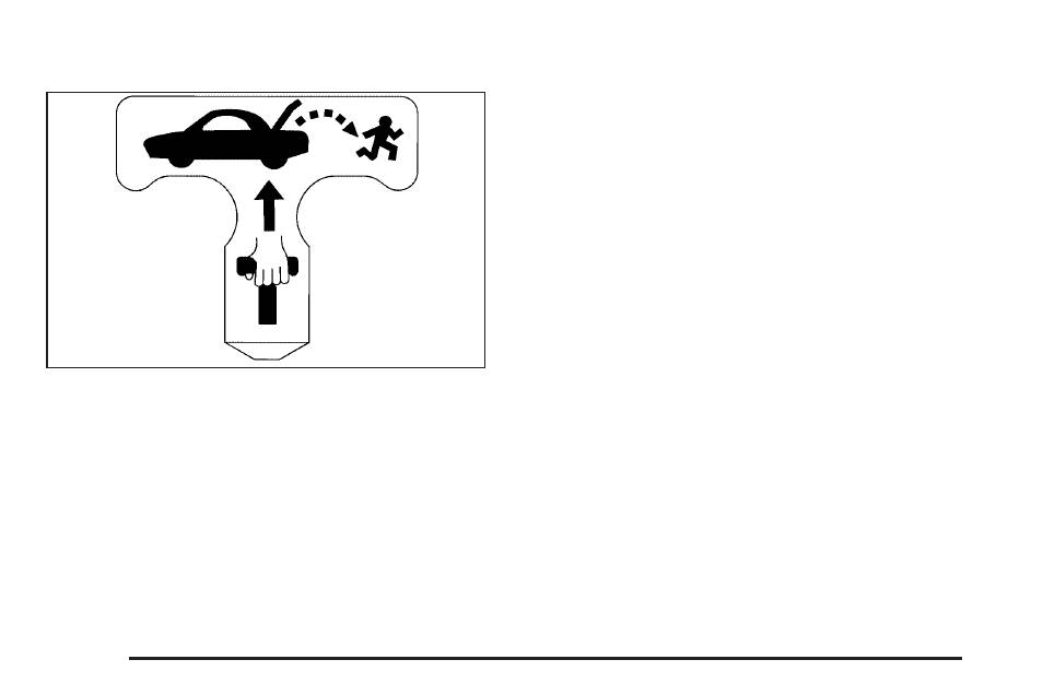 Emergency trunk release handle, Rear seat pass-through | Buick 2009 Lucerne User Manual | Page 98 / 442