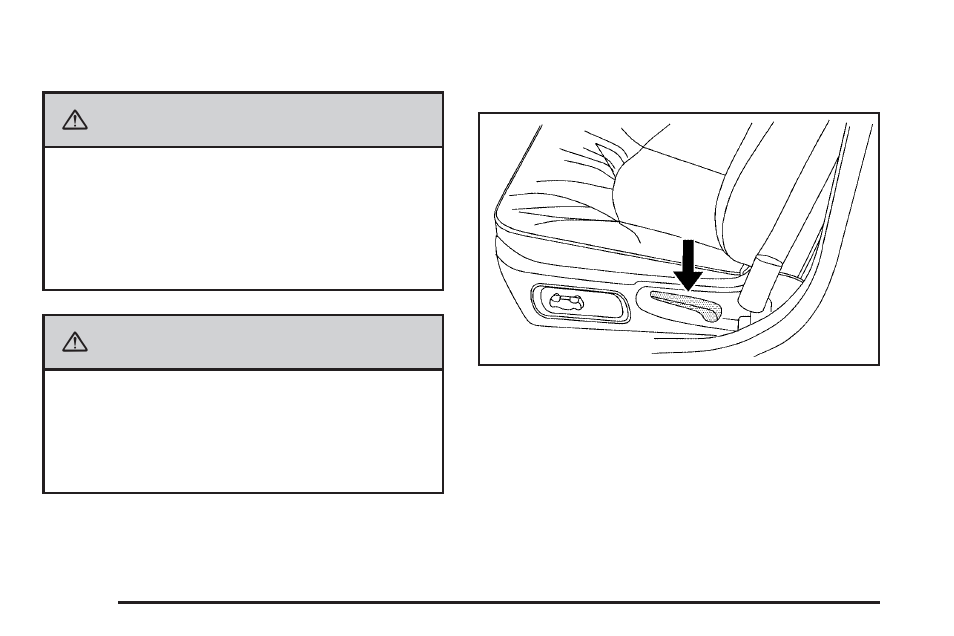 Reclining seatbacks, Reclining seatbacks -4, Caution | Buick 2009 LaCrosse User Manual | Page 8 / 428