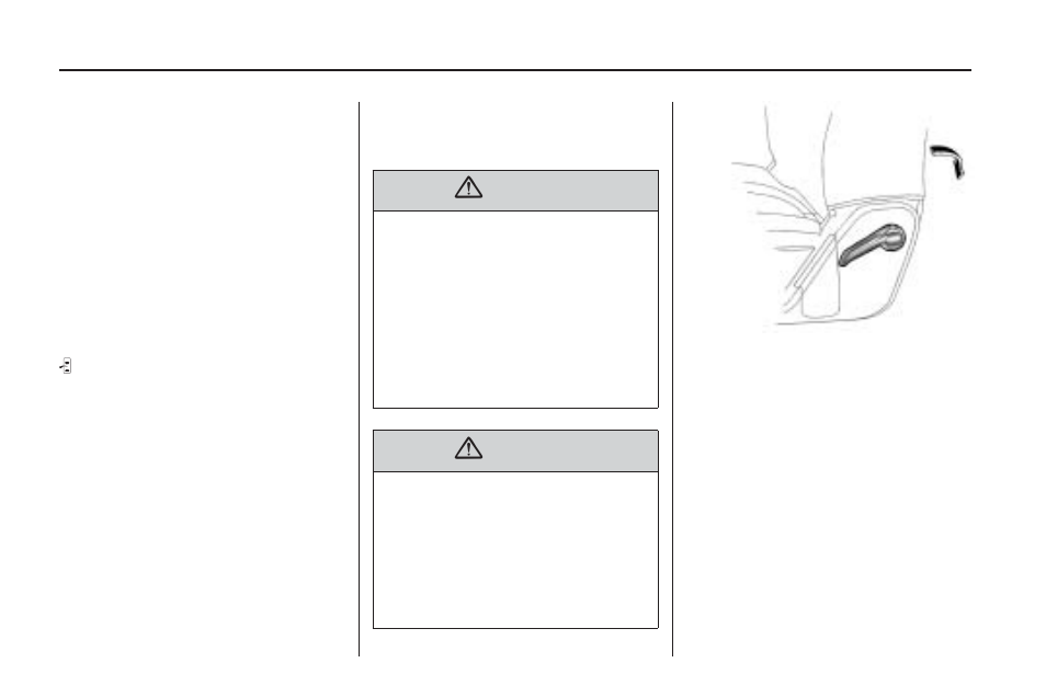 Reclining seatbacks, Reclining seatbacks -6 | Buick 2009 Enclave User Manual | Page 10 / 410