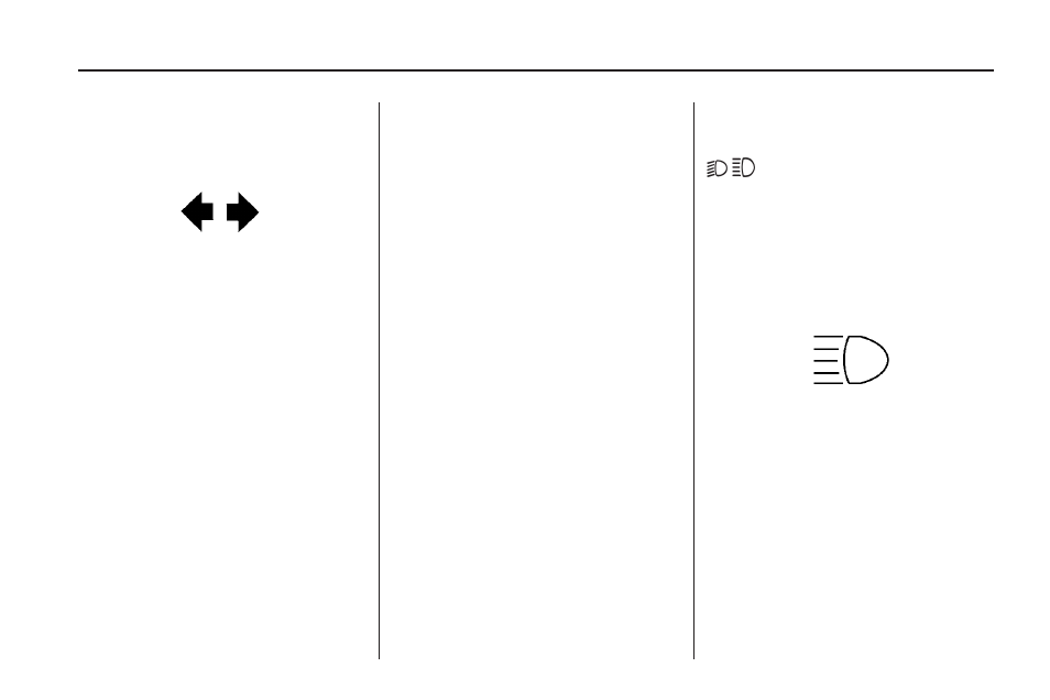 Turn and lane-change signals, Headlamp high/low-beam changer, Turn and lane-change | Signals -7, Headlamp high/low-beam, Changer -7, Headlamp high/ low-beam changer 2 3 | Buick 2009 Enclave User Manual | Page 125 / 410