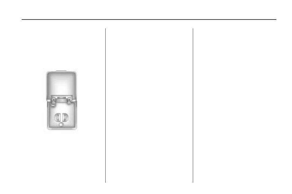 Power outlet 115 volt alternating current, Power outlet 115 volt, Alternating current -19 | Buick 2009 Enclave User Manual | Page 137 / 410