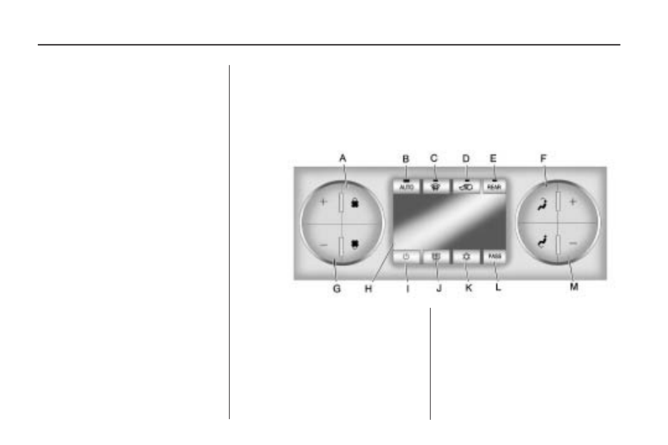 Analog clock, Climate controls, Dual automatic climate control system | Analog clock -20, Dual automatic climate, Control system -20, Dual automatic climate control, System | Buick 2009 Enclave User Manual | Page 138 / 410