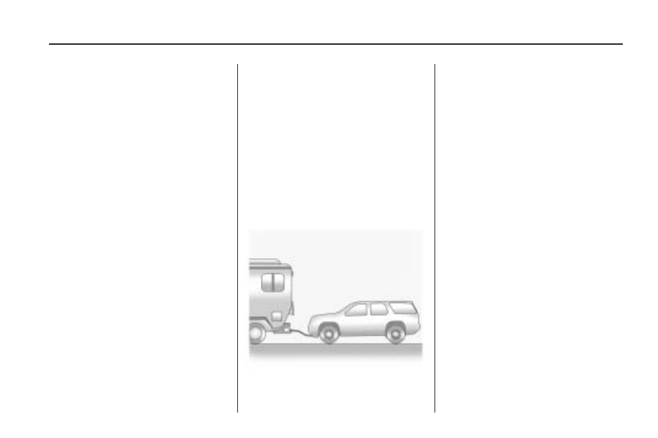 Recreational vehicle towing, Recreational vehicle, Towing -21 | Buick 2009 Enclave User Manual | Page 261 / 410