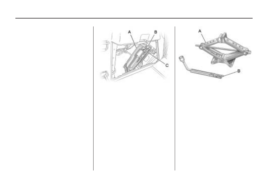 Removing the spare tire and tools, Removing the spare, Tire and tools -68 | Buick 2009 Enclave User Manual | Page 340 / 410