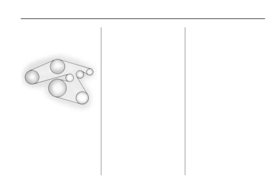 Engine drive belt routing, Maintenance record | Buick 2009 Enclave User Manual | Page 379 / 410