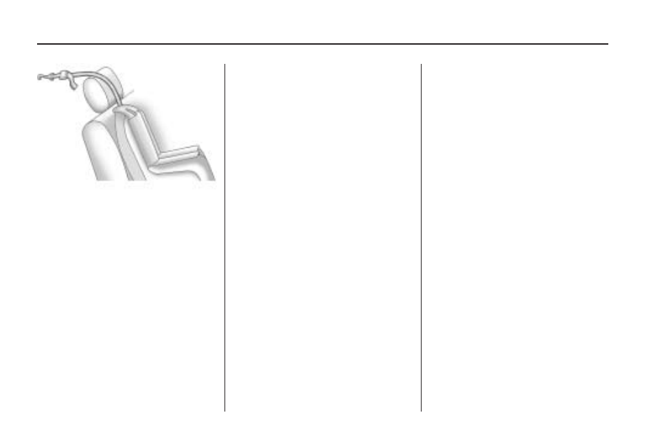 Securing a child restraint in a rear seat position, Securing a child restraint, In a rear seat position -40 | Buick 2009 Enclave User Manual | Page 44 / 410