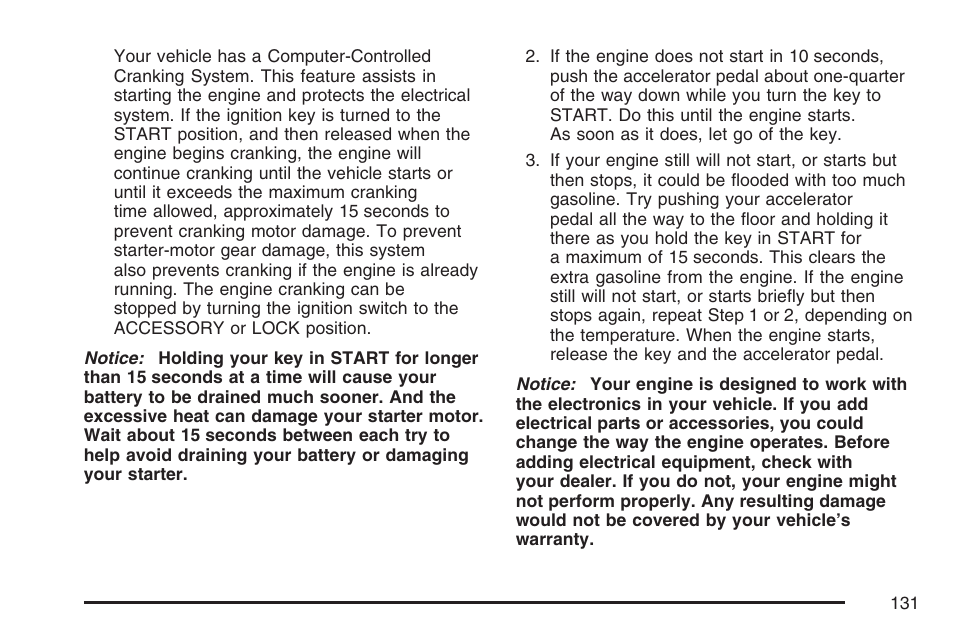 Buick 2007 Terraza User Manual | Page 131 / 562