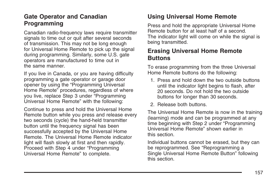 Buick 2007 Terraza User Manual | Page 157 / 562