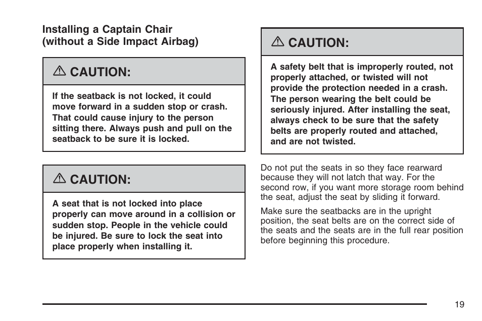 Buick 2007 Terraza User Manual | Page 19 / 562