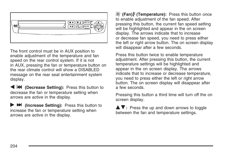 Buick 2007 Terraza User Manual | Page 204 / 562